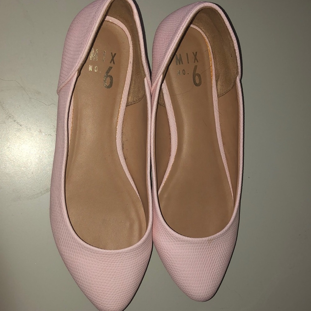 Blush Flat Shoes
